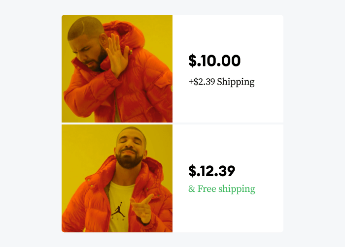 free shipping meme 