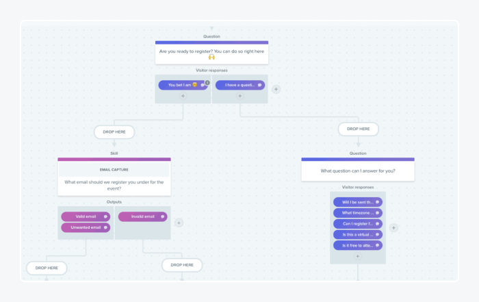 drift chat builder sample