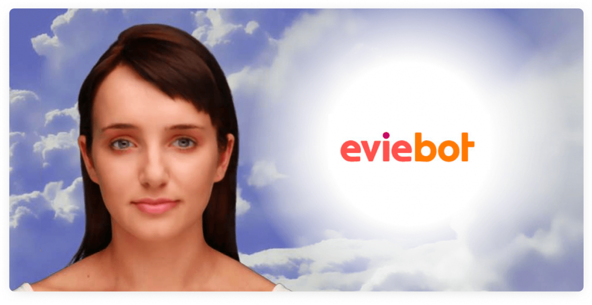 ejemplo de chatbot Eviebot Avatar del chatbot Eviebot