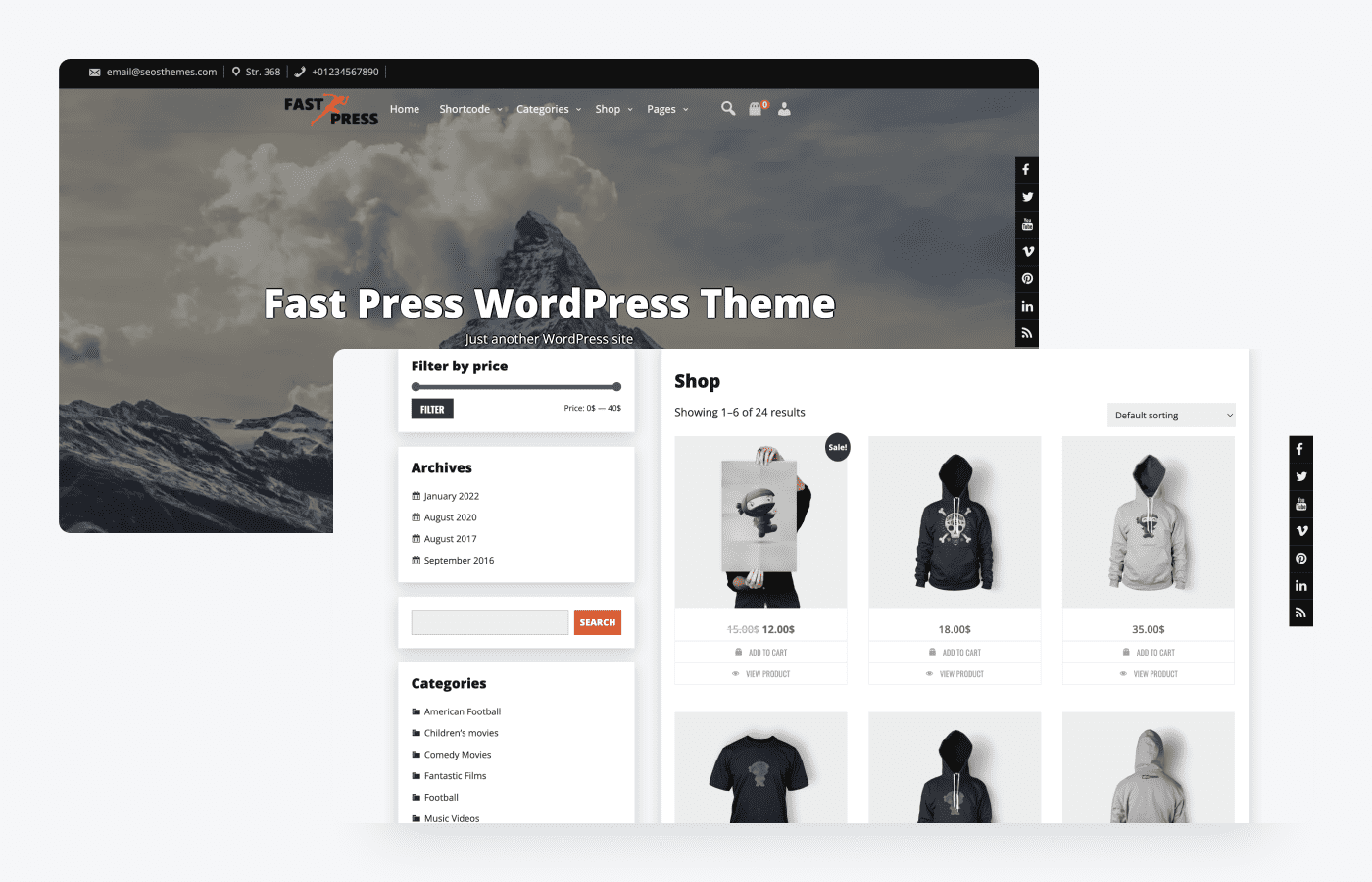 40 Best Ecommerce WordPress Themes (2024)