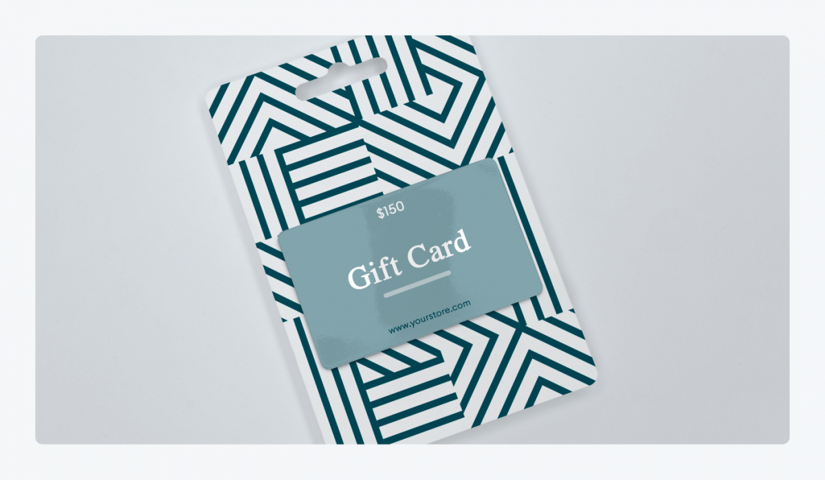 Gift card example