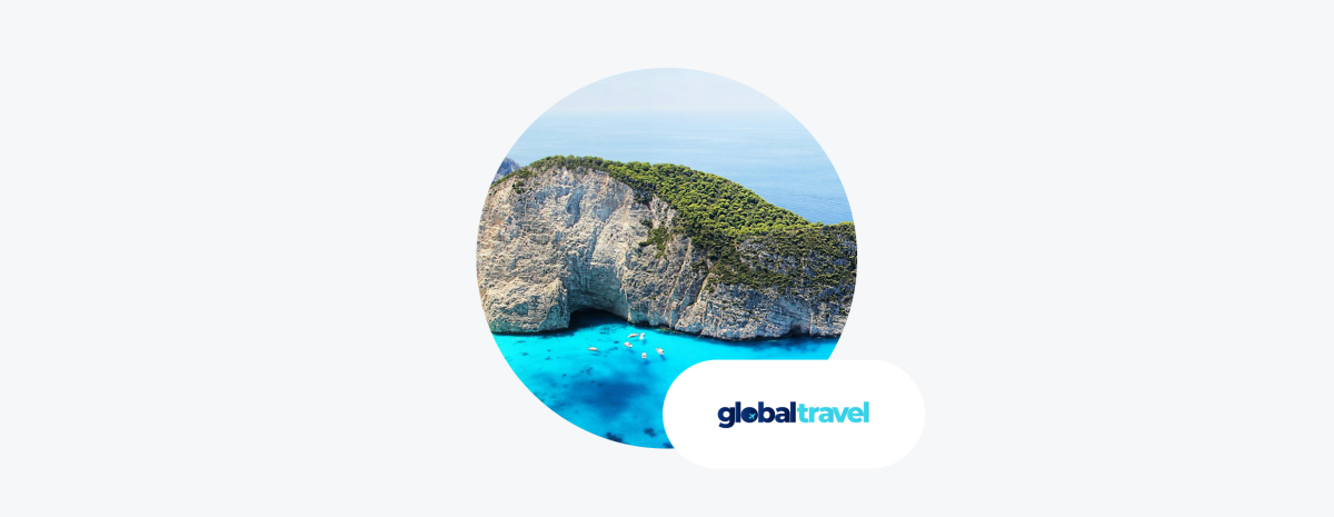 global travel case study cover image