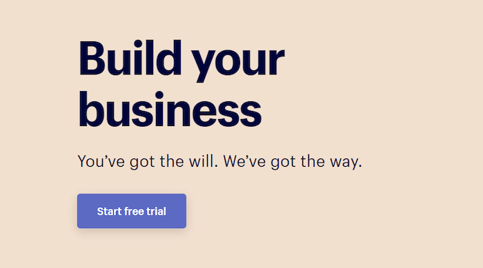 Good practices of UX writing - an example from Shopify