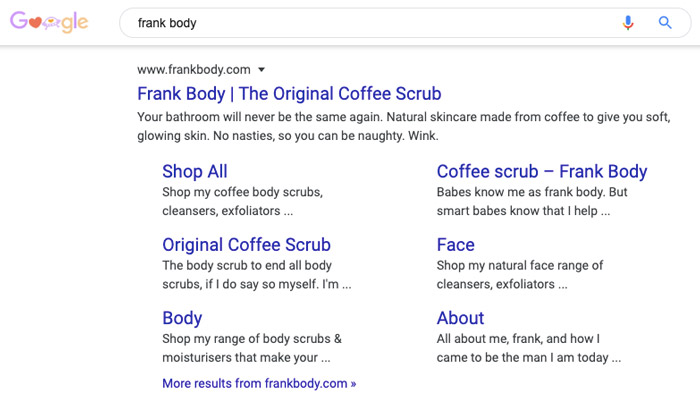 coffee scrub company