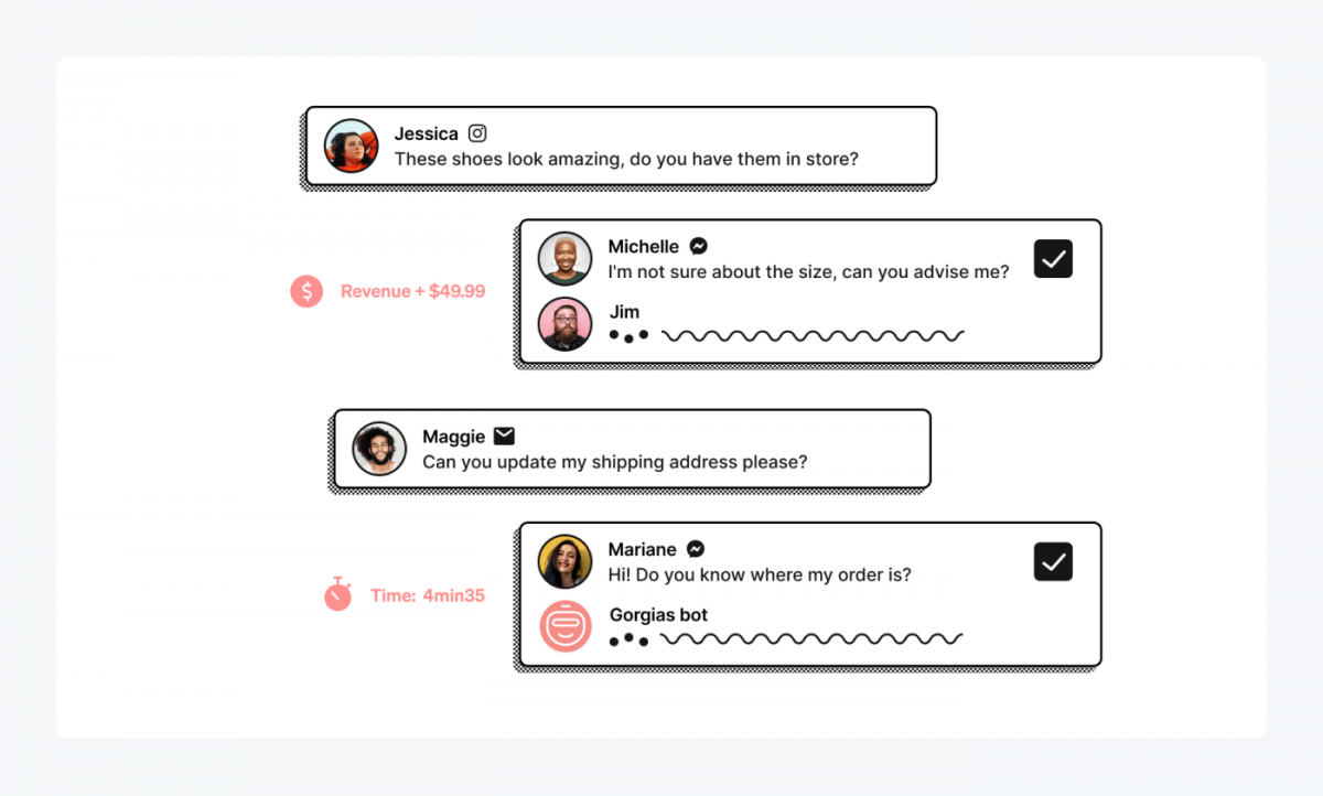 Gorgias chat preview