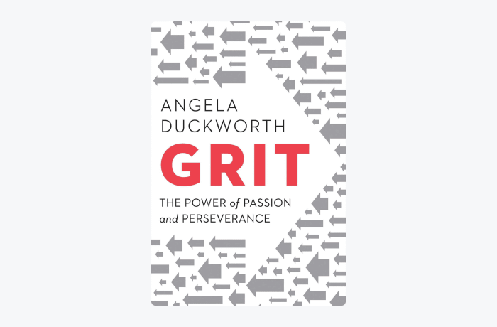 Grit: The Power of Passion and Perseverance by Angela Duckworth book cover