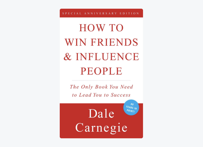 Book cover of How to Win Friends and Influence People by Dale Carnegie