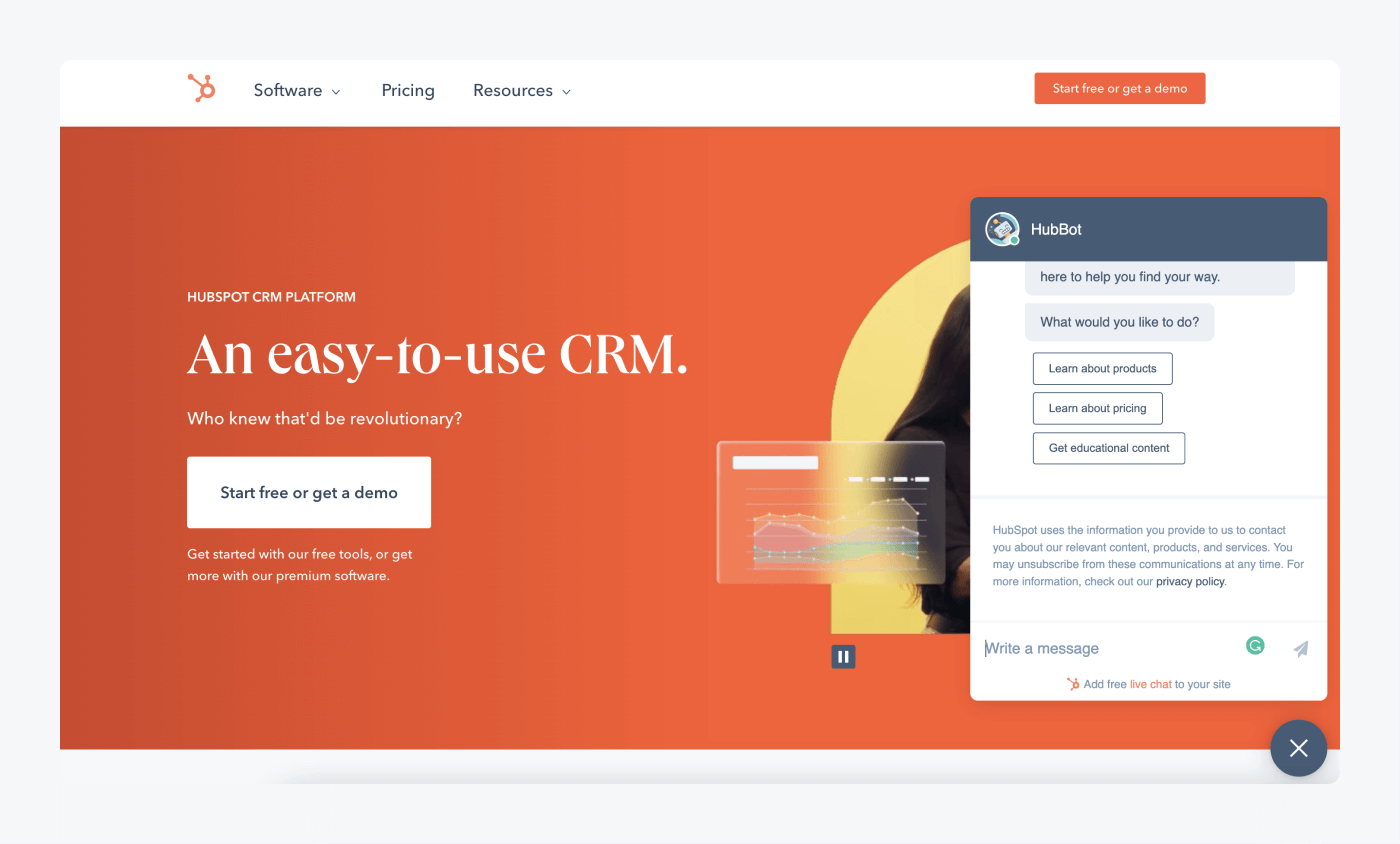 hubspot live chat feature hubspot live chat feature