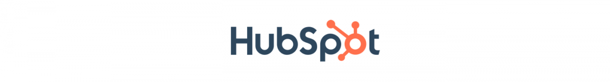 The logo of HubSpot