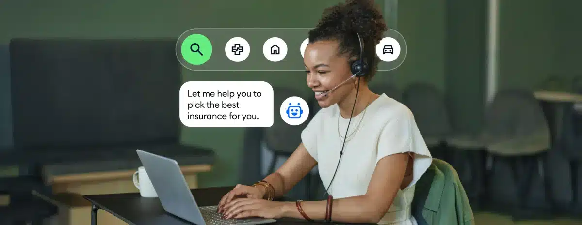 Insurance chatbot cover image