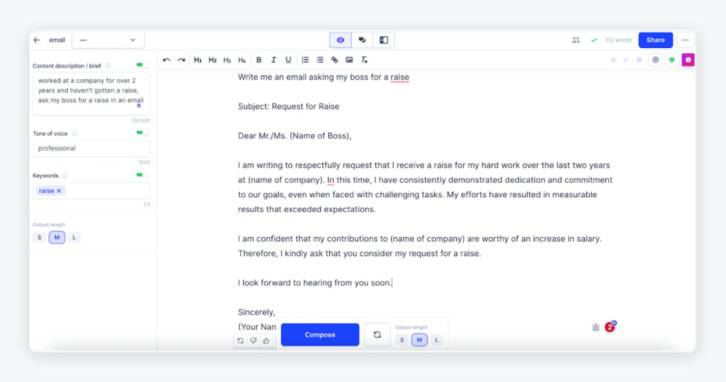 Jasper AI chatbot