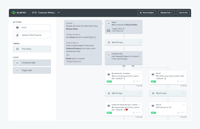 klaviyo ecommerce email automation sample klaviyo ecommerce email automation sample