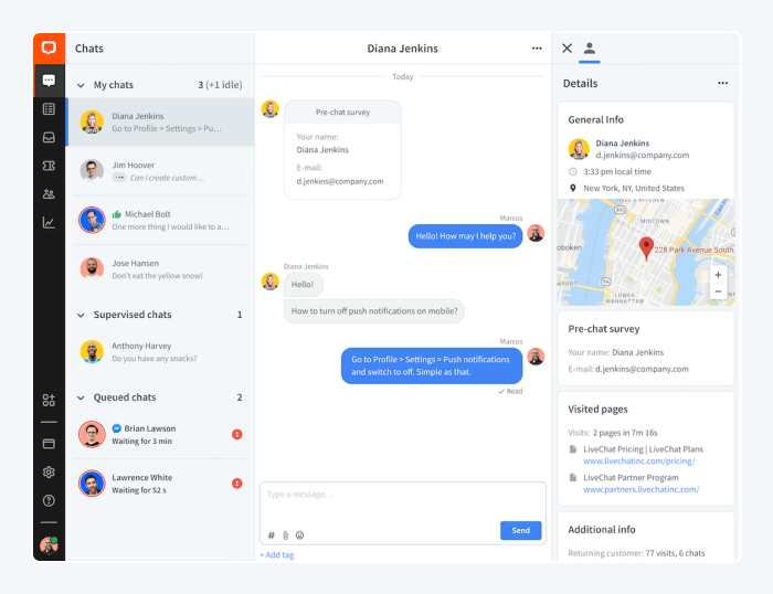 live chat conversation example live chat conversation example