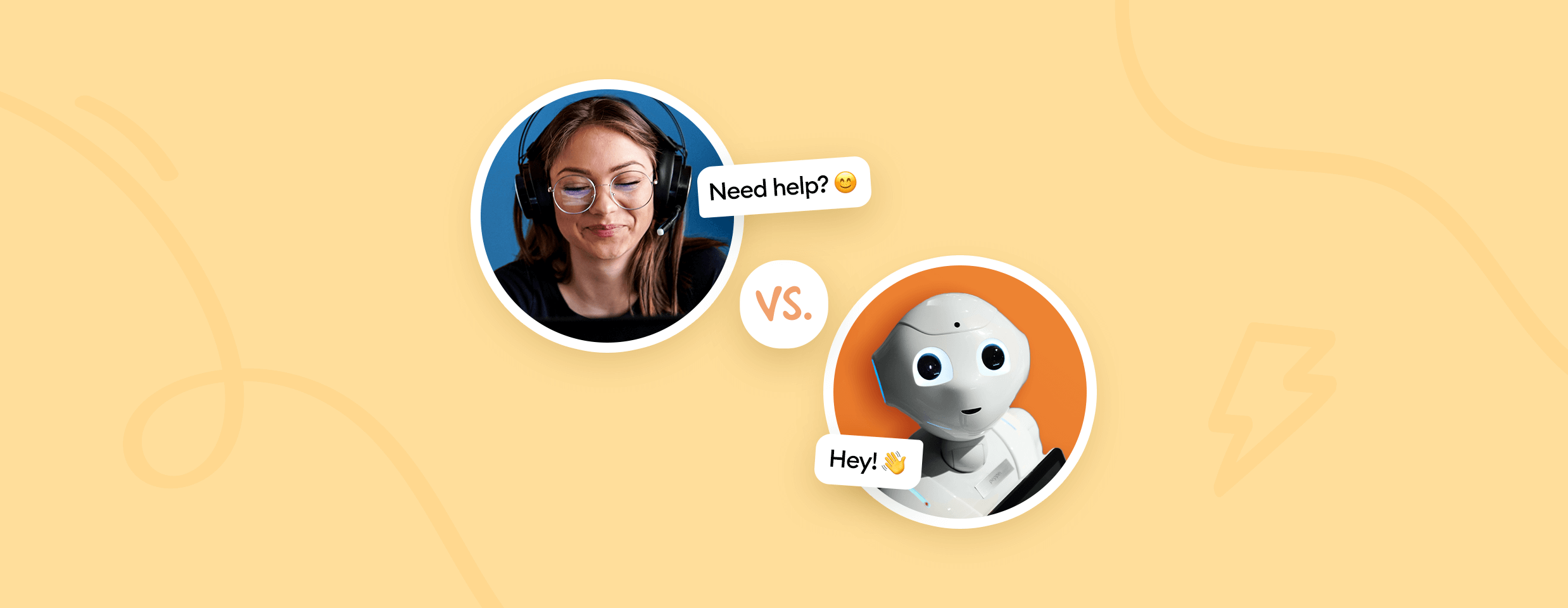 chatbot vs live chat cover image