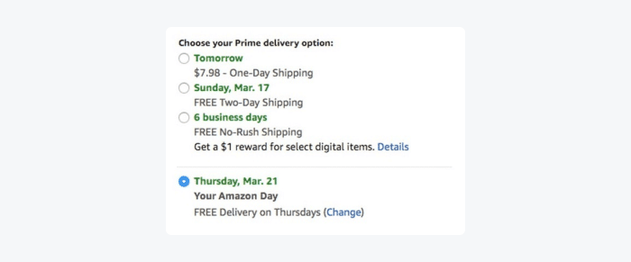 long delivery times with Amazon 