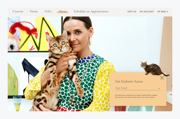 mocium ejemplo tienda shopify Página principal de Mociun