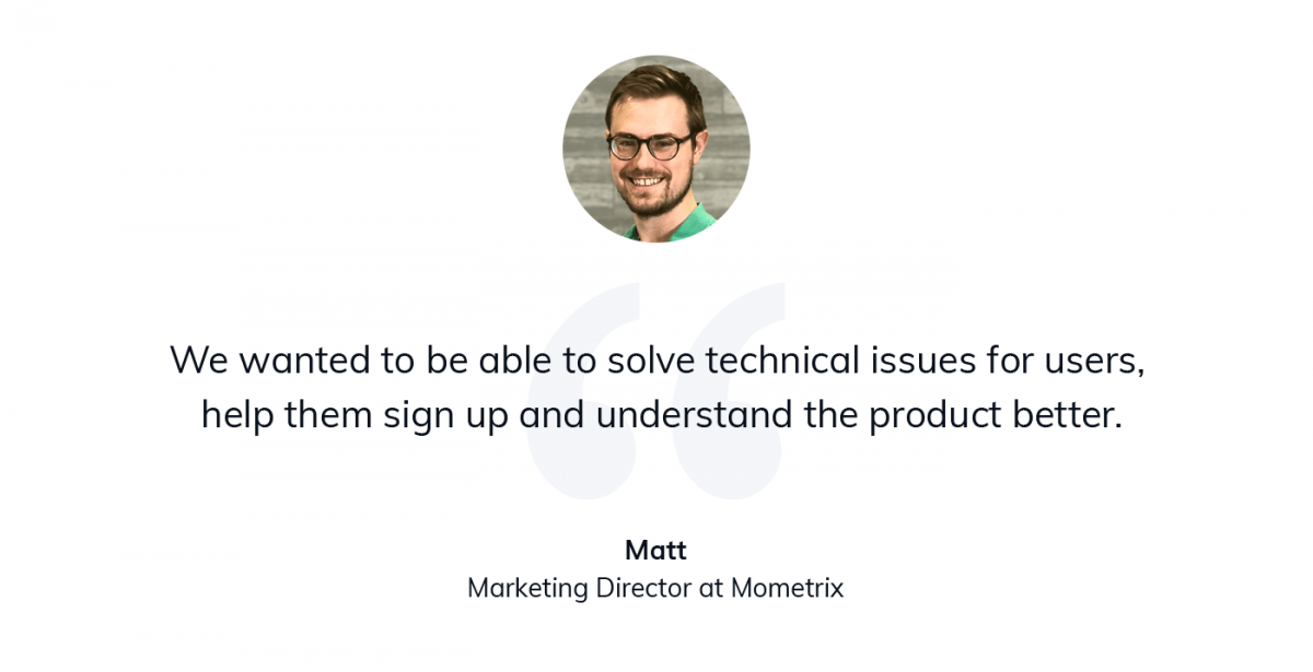 A quote from Matt from Mometrix