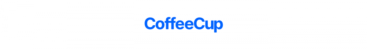 CoffeeCup logo