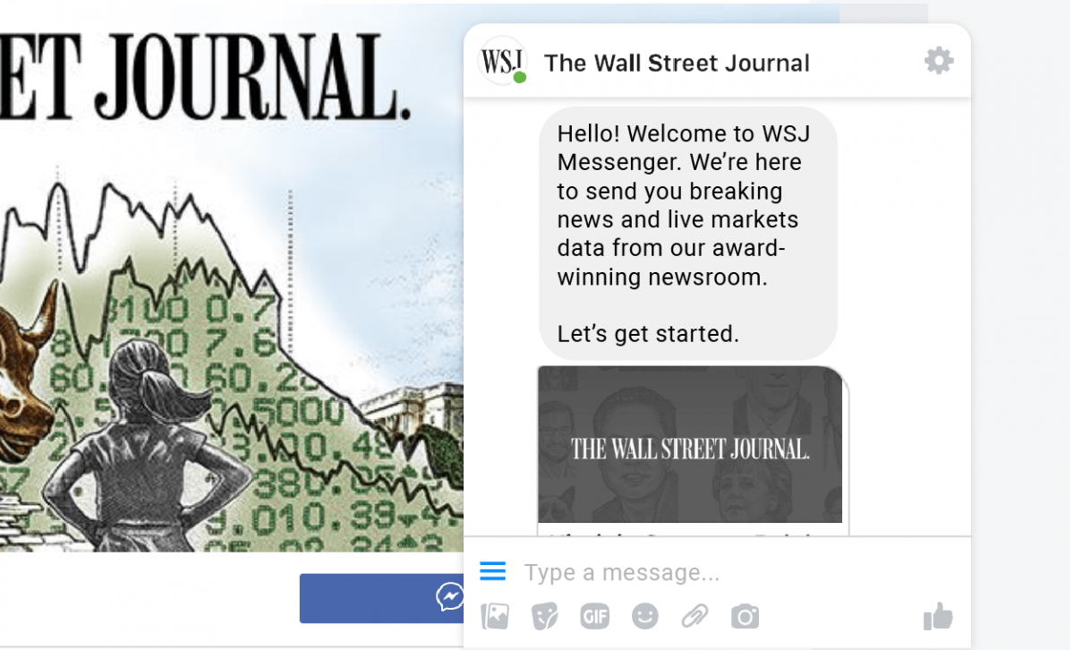wall street journal chatbot
