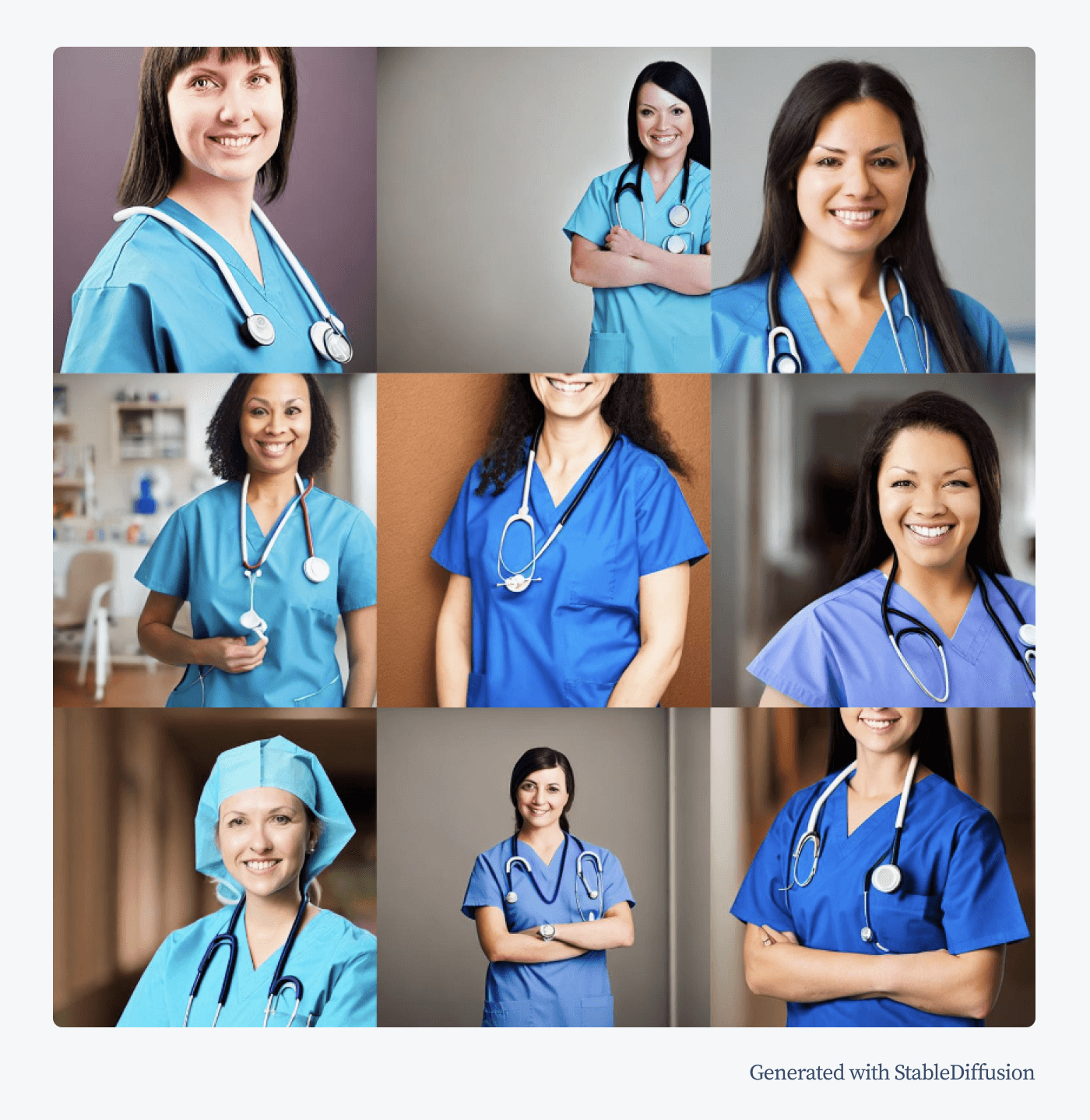 nurse by StableDiffusion