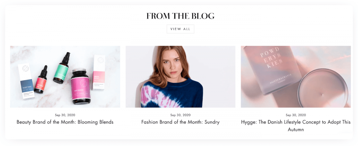 A blog about fashion
