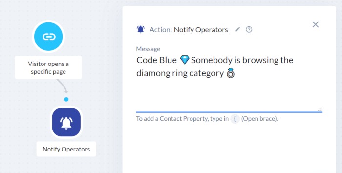 premium customer notification bot