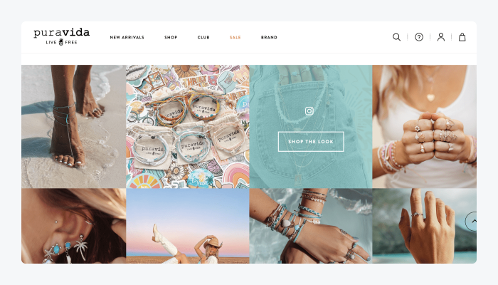 pura vida shopify Página principal de Pura Vida