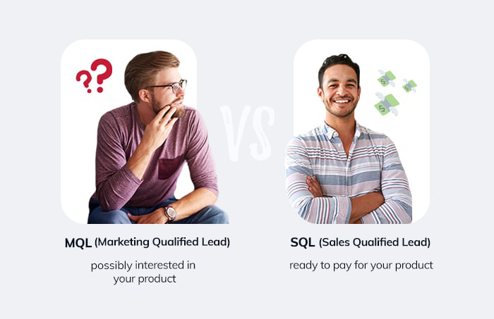 marketing qualified lead vs sales qualified lead