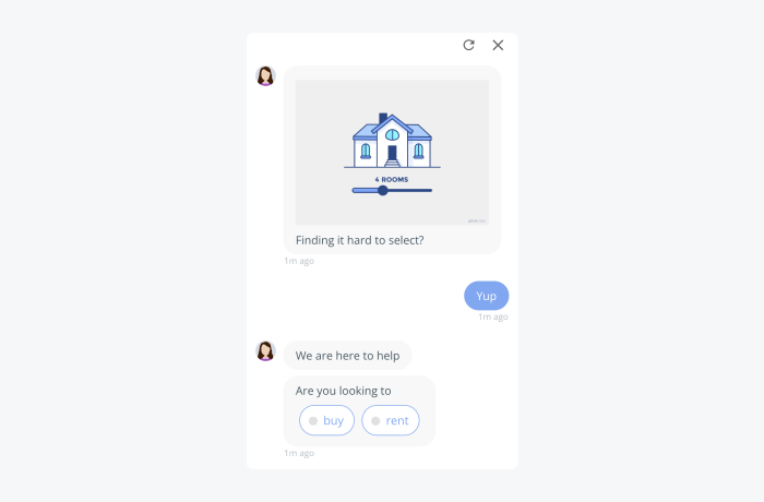 real estate chatbot collect.chat