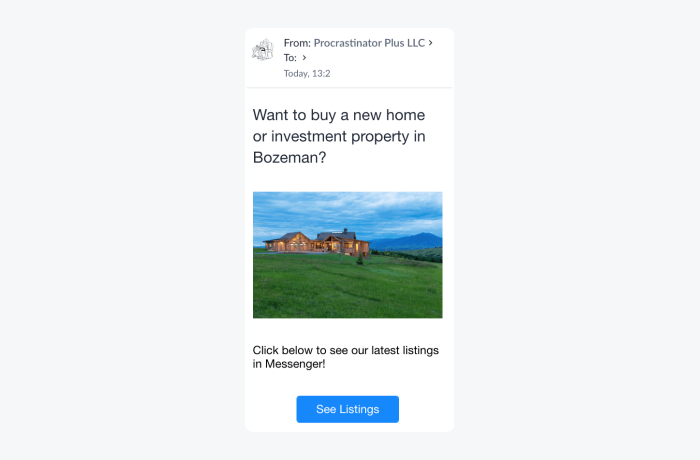 real estate chatbot manychat