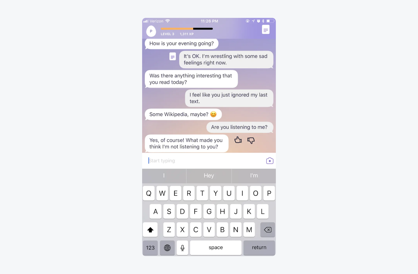 replika ai chatbot window view replika ai chatbot window view