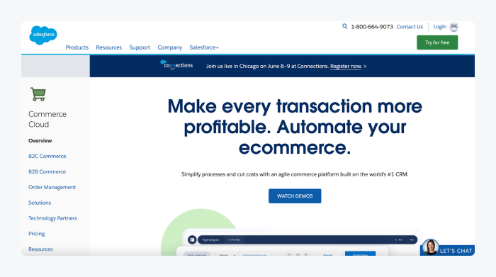 salesforce landing page image