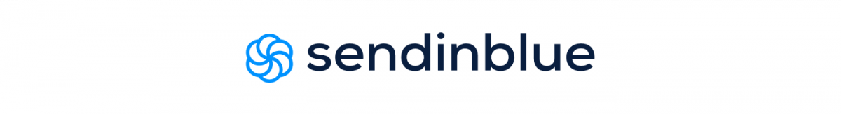 The logo of Sendinblue
