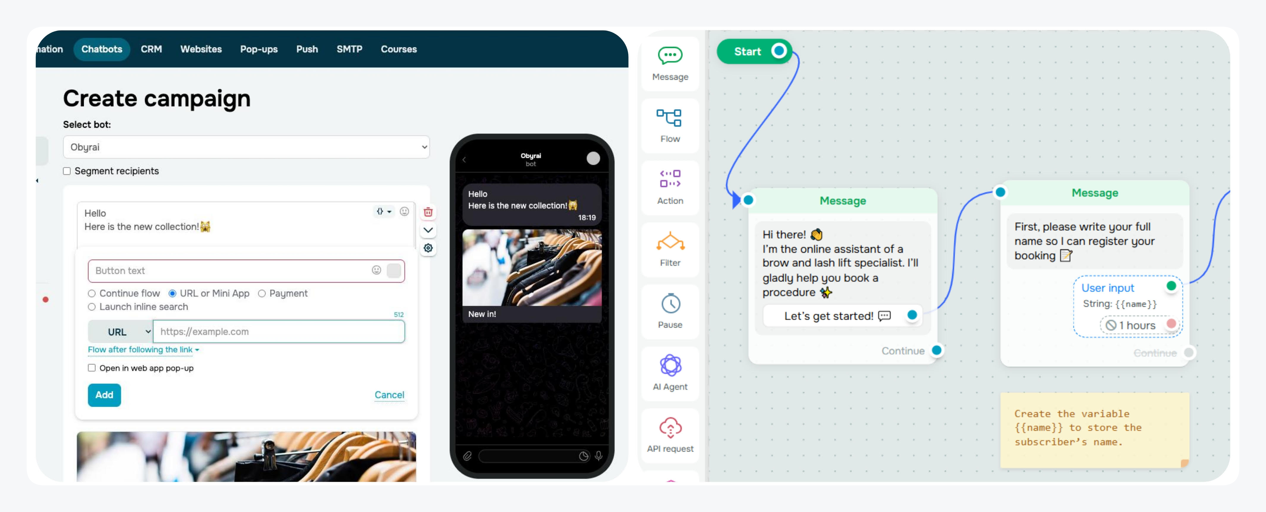 tars chatbot builder