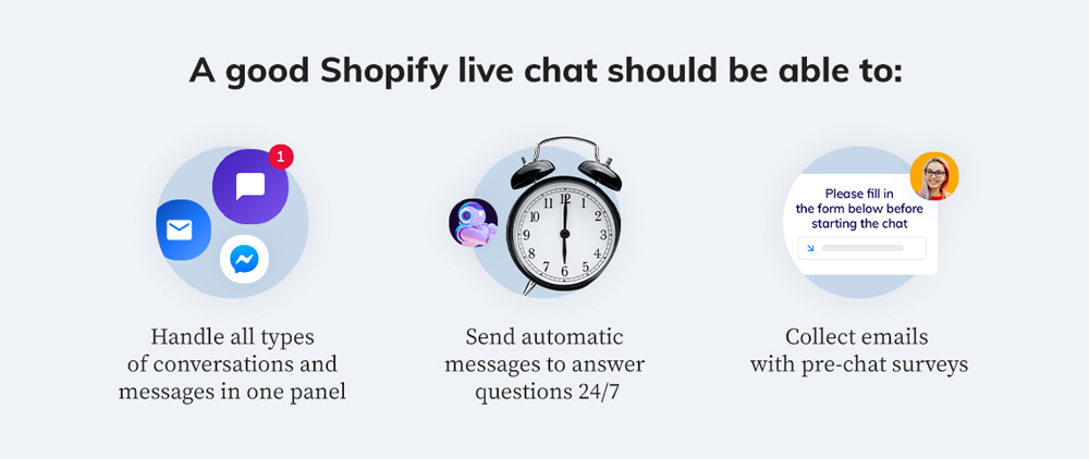 The benefits of a Shopify live chat