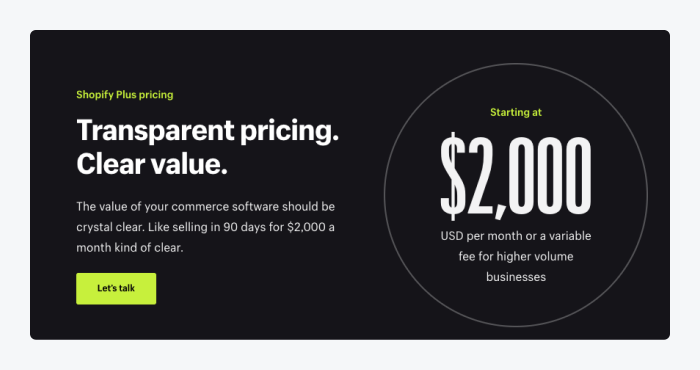 Shopify Pricing Plans & Fees in 2026 [How Much It Costs]