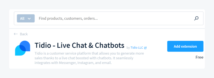 Live chat plugin for Shopware stores
