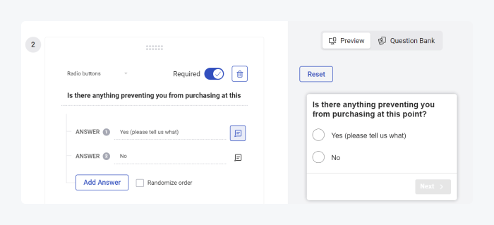 collecting feedback survey example collecting feedback survey example