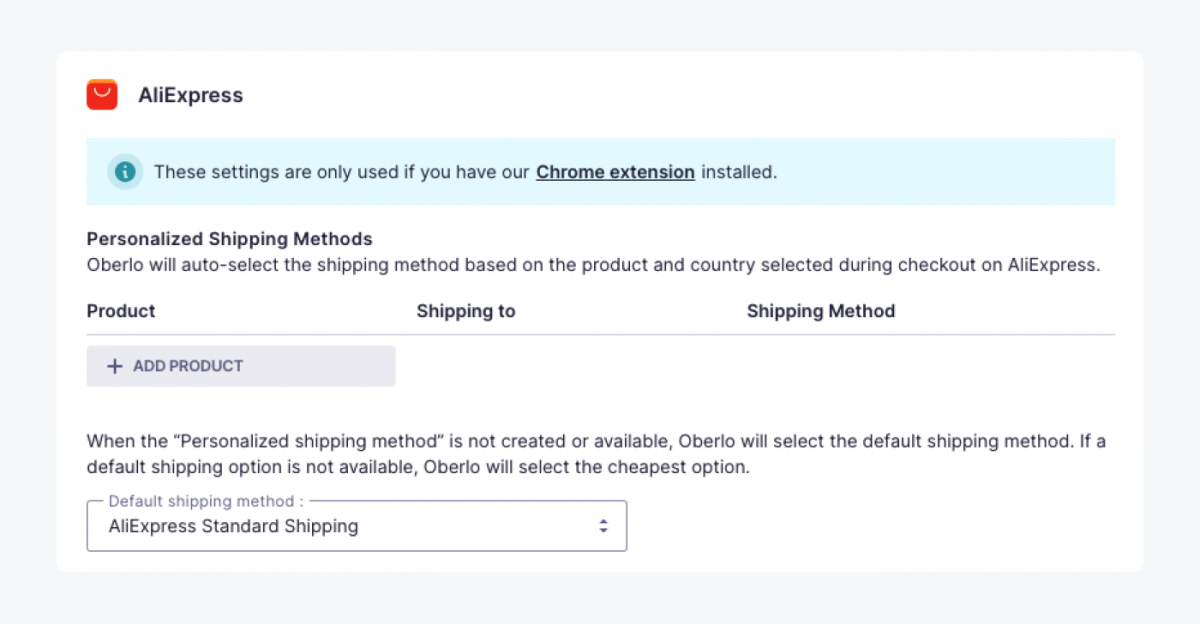 How to sync shopify and oberlo with the buyer's account on AliExpress