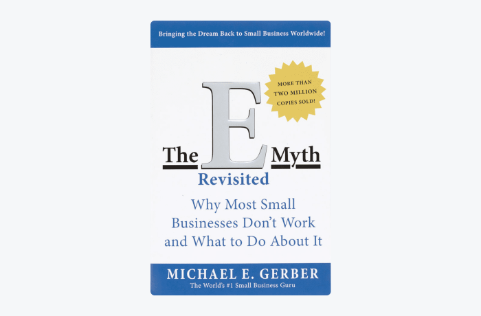 The E-Myth Revisited by Michael E. Gerber book cover