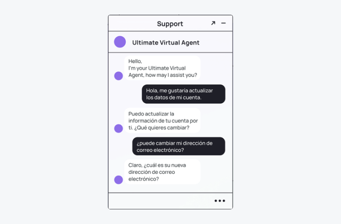 ultimate virtual agent sample