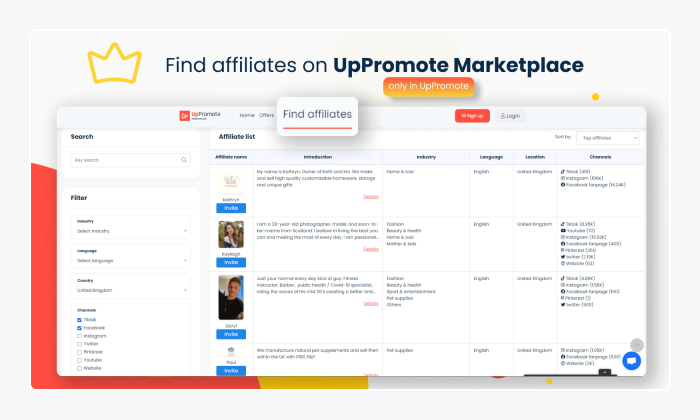 UpPromote Shopify affiliate plugin UpPromote Shopify affiliate plugin