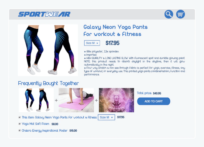 Shopify upsell plugin example Shopify upsell plugin example
