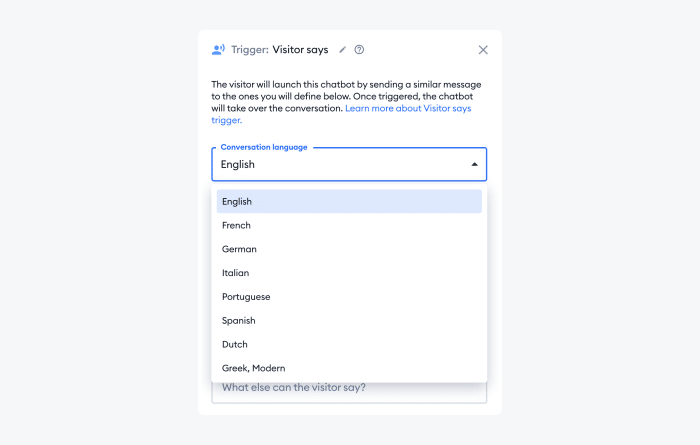 tidio ai response language setting up tidio ai response language setting up